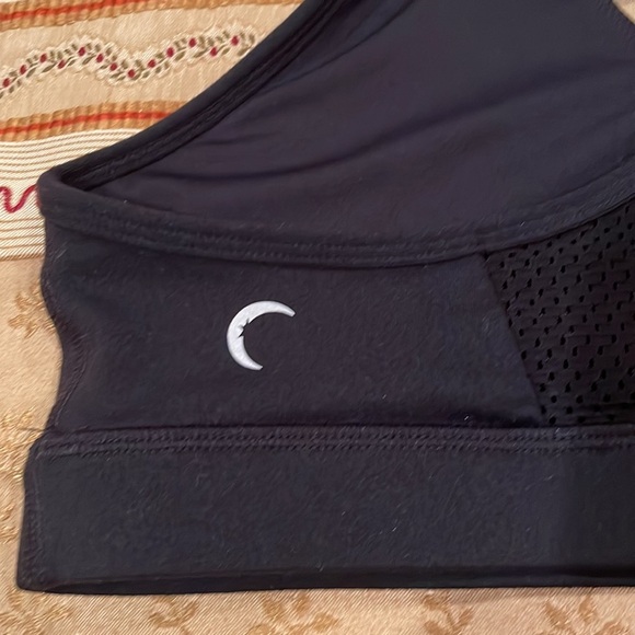 ZYIA Active sports bra, black, nylon/spandex blend, washable, XL - Picture 4 of 9